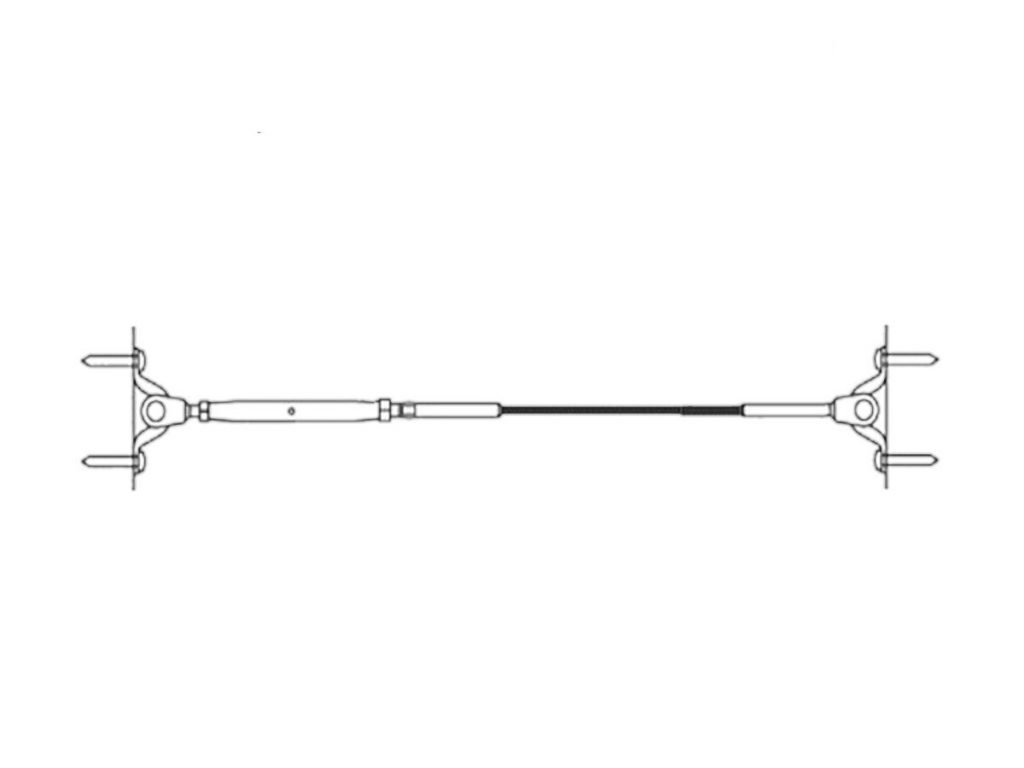 Jaw Swage Rigging Screw Fork Terminal Saddle Rivet SRMM - Low Cost Wire