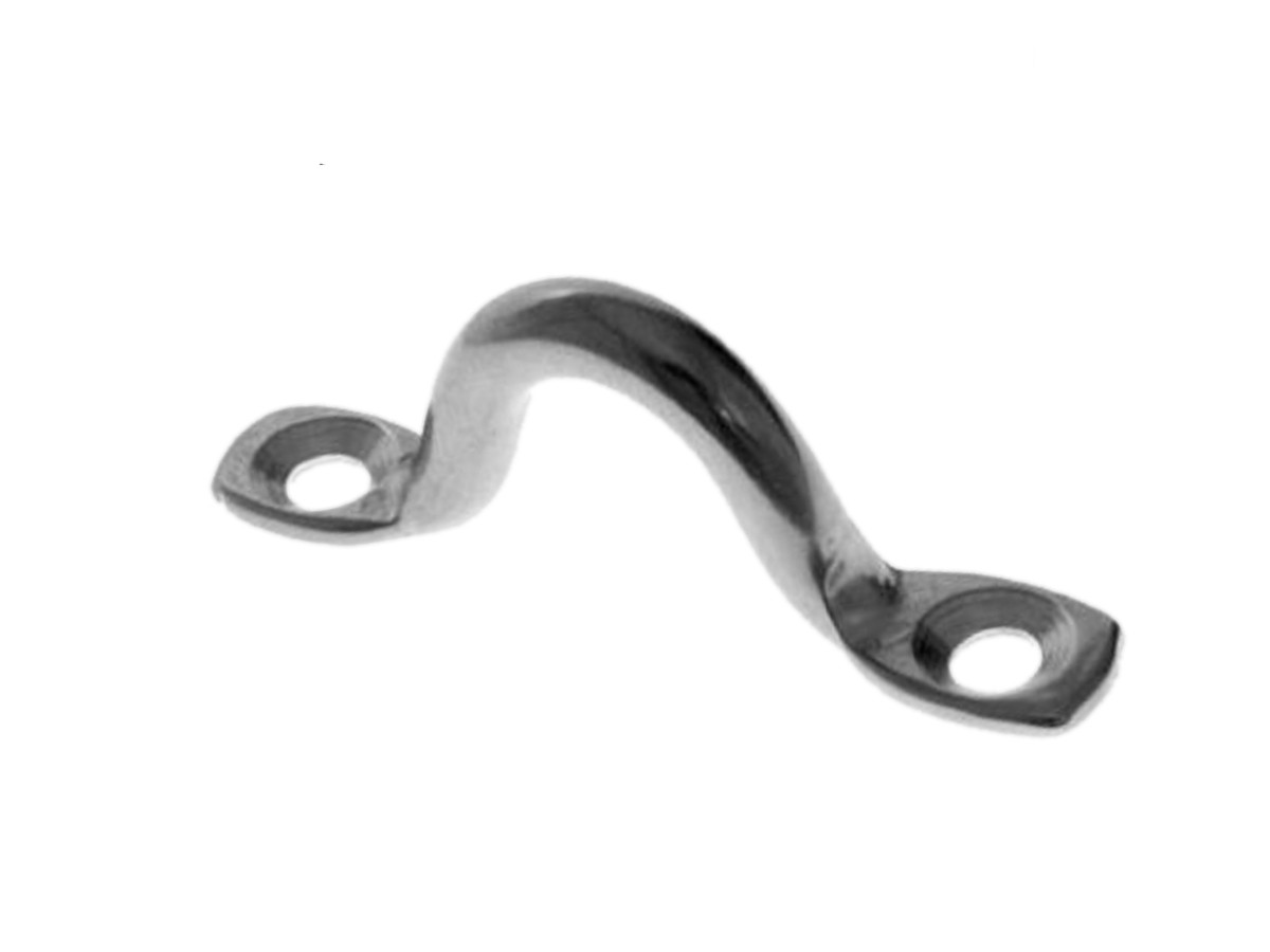 G316 Stainless Steel Saddle Eye Strap