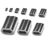 Nickel coated copper swage Sizes