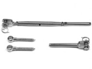 Jaw Swage Rigging Screw Fork Terminal Short Screw Eye SRTT Kit