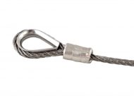 Hand Swaged Stainless Steel Anchor Loop