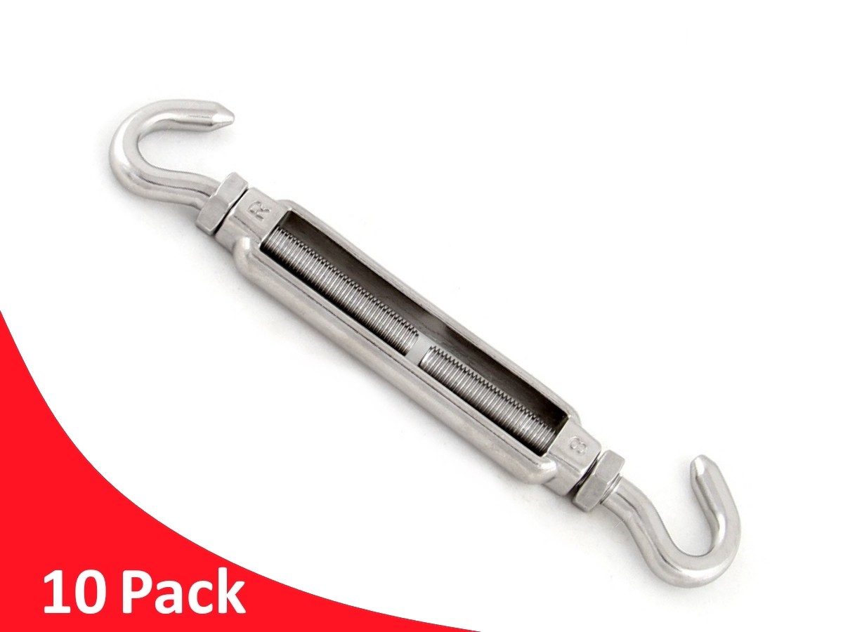 Hook Hook Turnbuckles are ideal fasteners for projects needing tensioners for saddles using ...