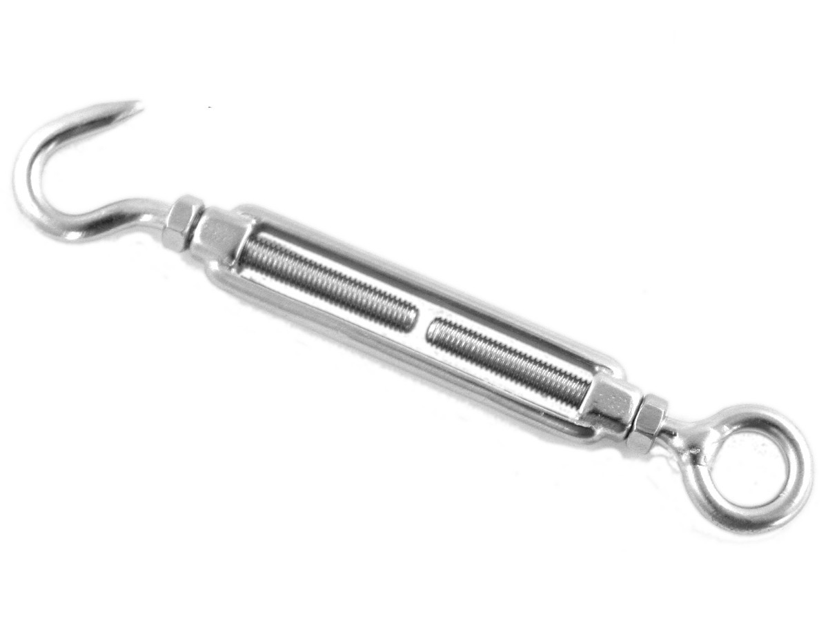 Turnbuckle Closed Body Turnbuckle Eye and Eye M6 Stainless Steel