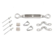 Eye-Eye Turnbuckle Thimble Swage Saddle SRMM Kit