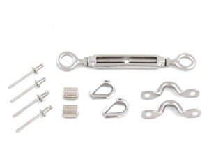 Eye-Eye Turnbuckle Thimble Swage Saddle SRMM Kit