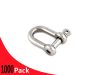 1000 Pack of Dee Shackle G316 Stainless Steel