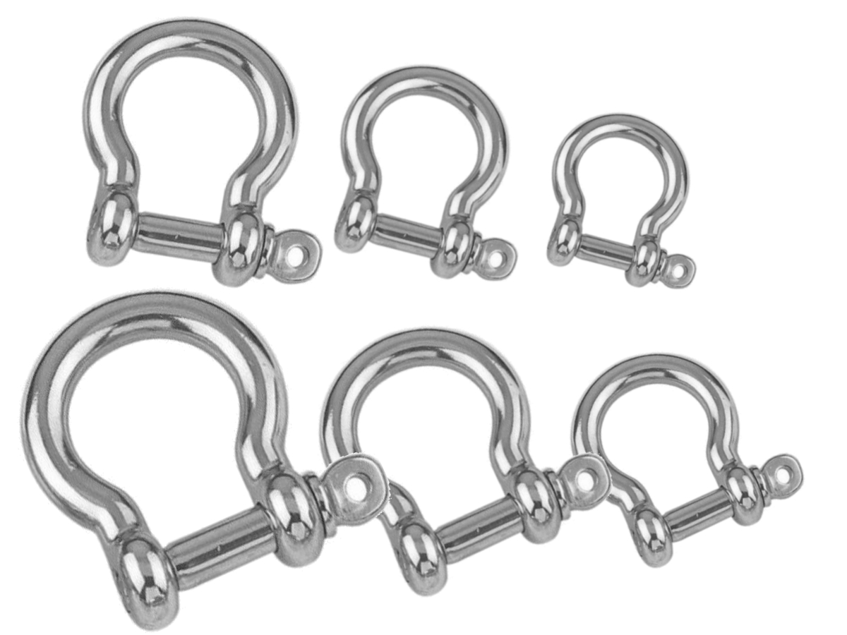 Bow Shackle G316 Stainless Steel ALL SIZES