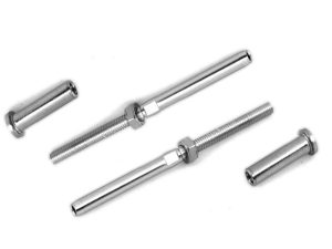 Swage Bolt Terminal Kit with Hex Adjusters