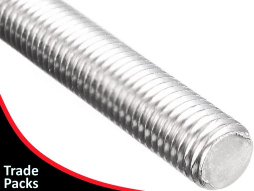 Threaded Rod G316 Stainless Steel 90mm ALL SIZES - Low Cost Wire