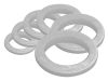 White Nylon Flat Washer Std Assortment