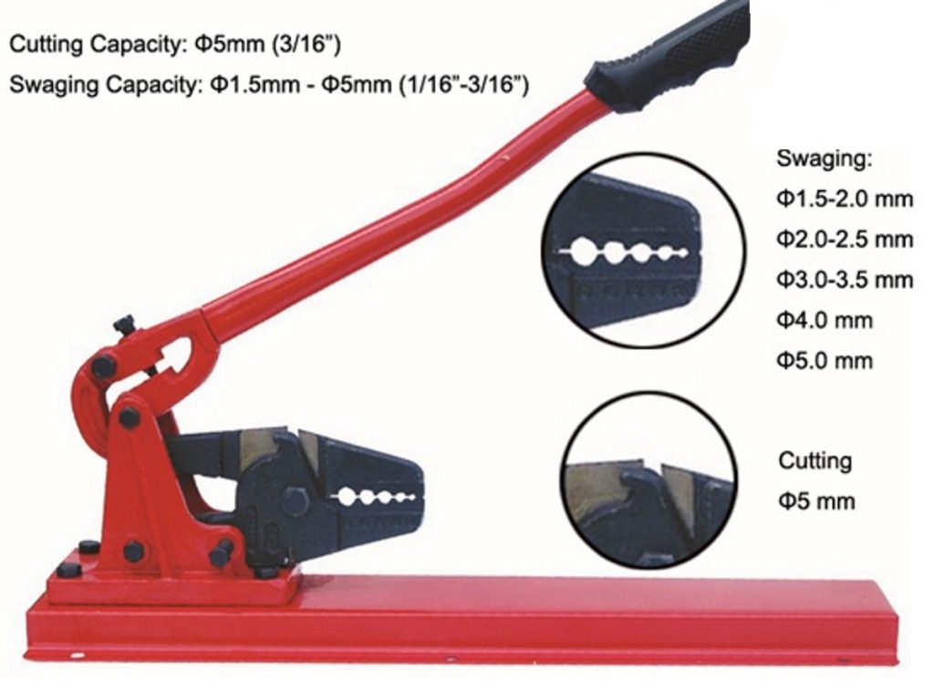 3 Head Professional 540mm Bench Tool - Low Cost Wire