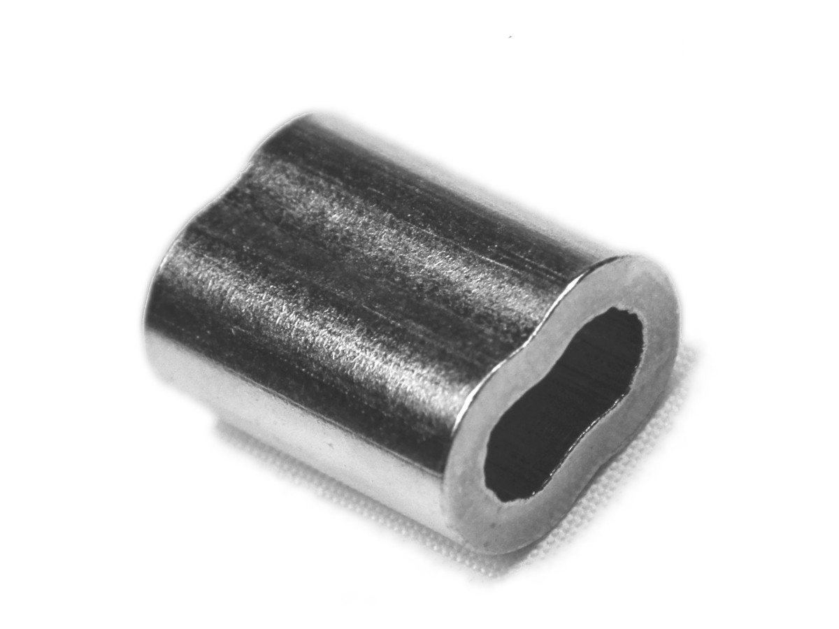 Nickel Coated Copper Hourglass Swage