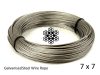 7x7 Galvanised Wire Rope Coil with Structure