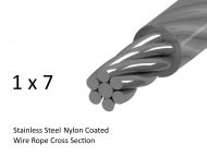 1x7 Stainless Steel Nylon Coated