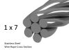 1x7 Stainless Steel Wire Rope Structure