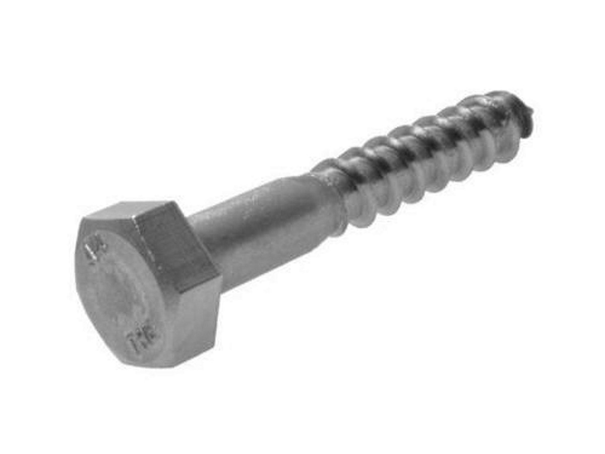 G316 Stainless Steel Hex Lag Screw