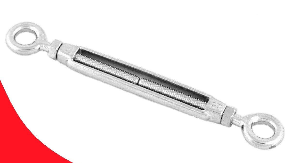 Eye Eye Open Turnbuckle G316 Stainless Steel ALL SIZES Low Cost Wire