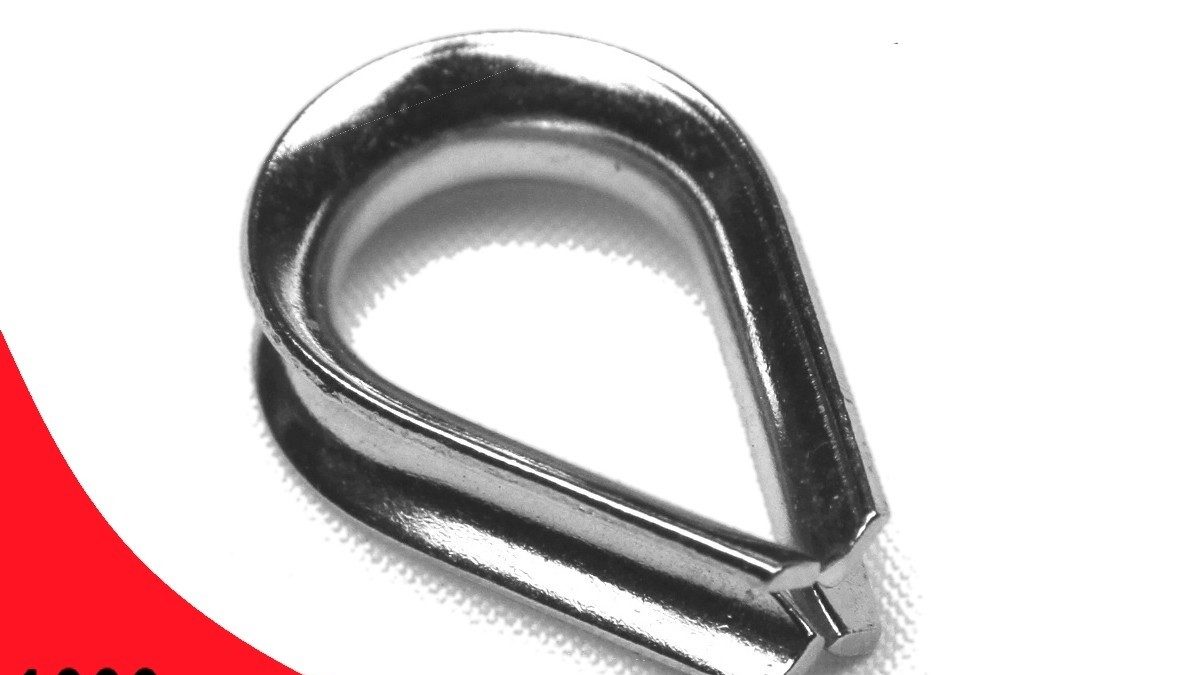 Wire Rope Thimble 2.5mm G316 Stainless Steel TRADE PACKS Low Cost Wire