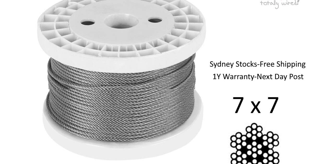 0.8mm 1x19 G316 Stainless Steel Wire Rope - Low Cost Wire