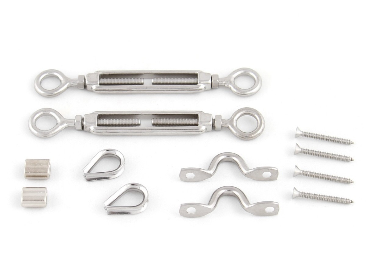 Eye Eye Turnbuckle Swage Thimble Saddle Screws LRTT