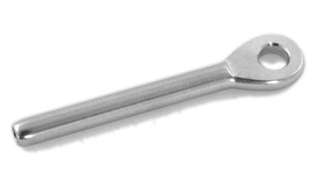 Swage Eye Terminal G316 Stainless Steel ALL SIZES Low Cost Wire