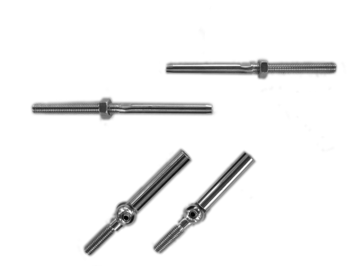 Swage Bolt RHT LHT Swivel Bolt SRMM for Stairs and Metal Posts
