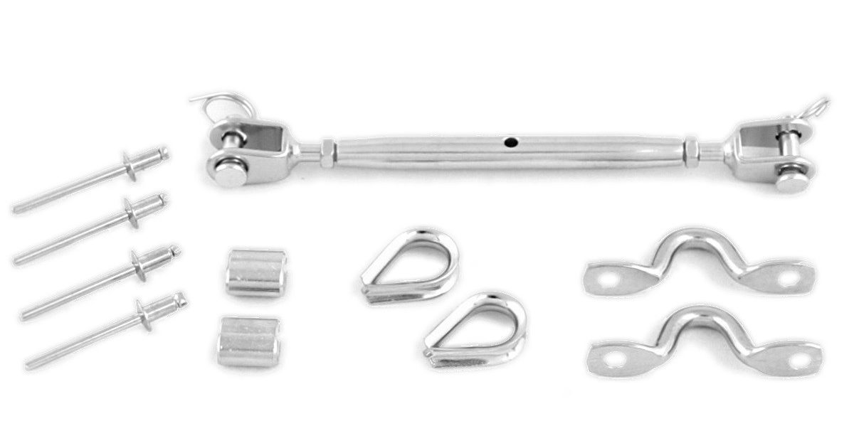 Jaw Jaw Rigging Screw Thimble Swage Saddle Rivet SRMM