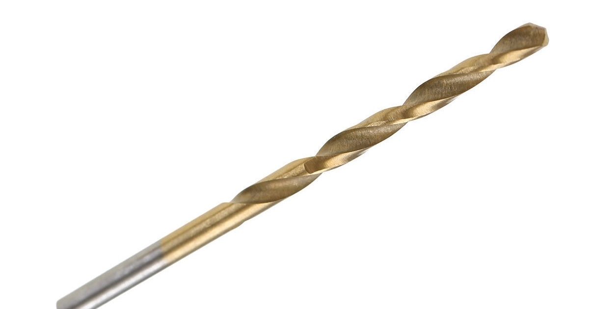 Titanium coated 2025 drill bits