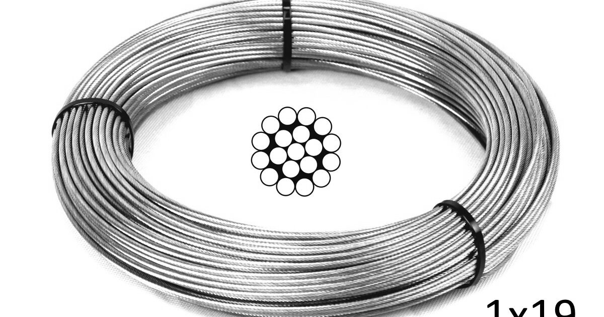 5.0mm 1x19 G316 Stainless Steel Wire Rope - Low Cost Wire