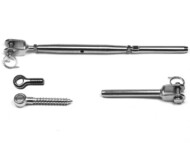 Jaw Swage Rigging Screw Fork Terminal Short Screw Eye Short Eye Bolt SRTM Kit