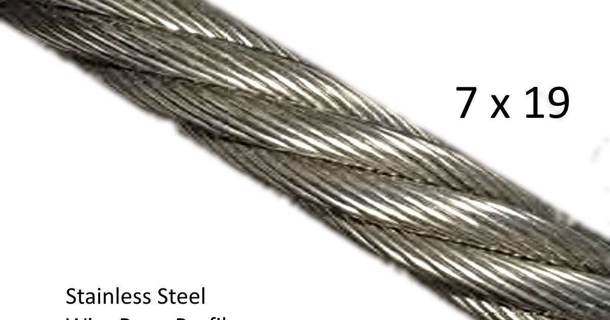 2.5mm 7x19 G316 Stainless Steel Wire Rope - Low Cost Wire