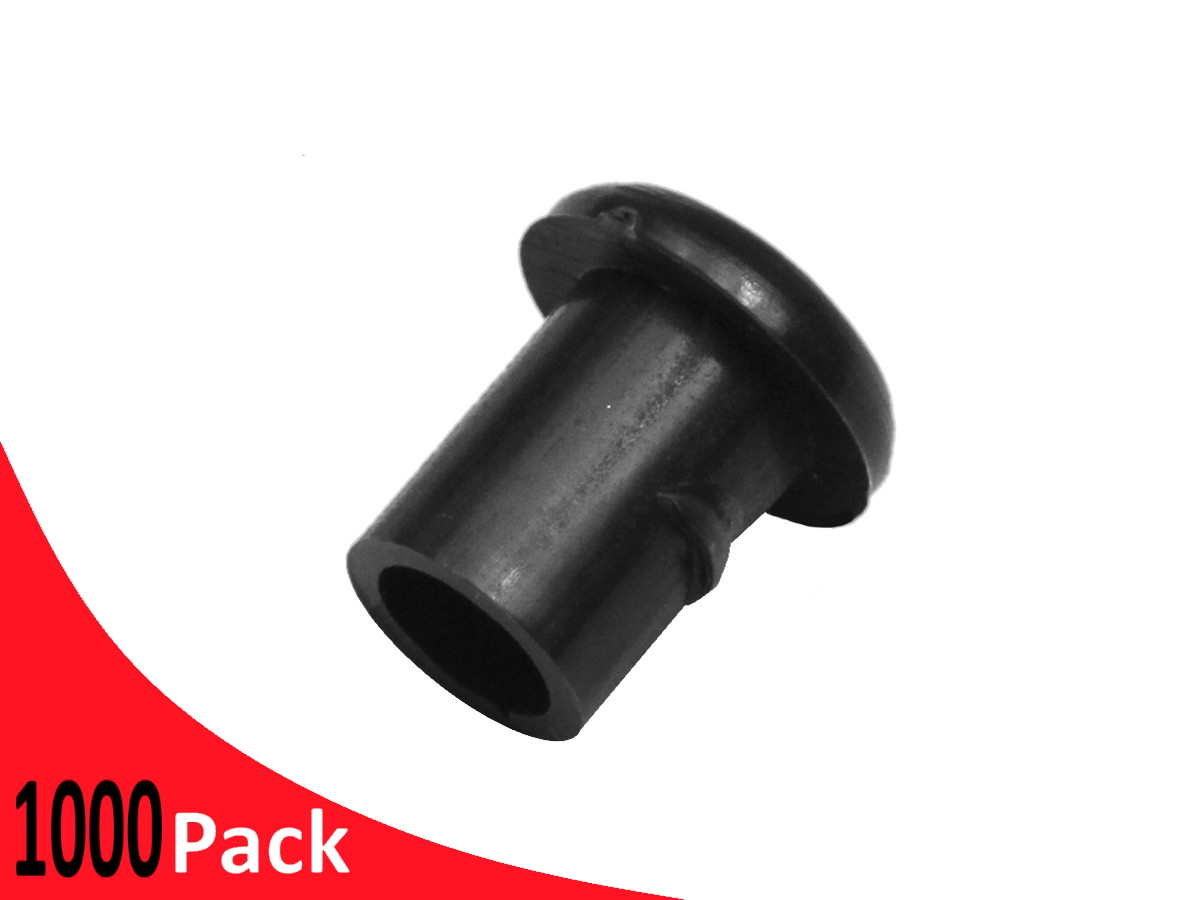 Black Nylon Standard Split Ring Grommets TRADE PACKS Low Cost Wire