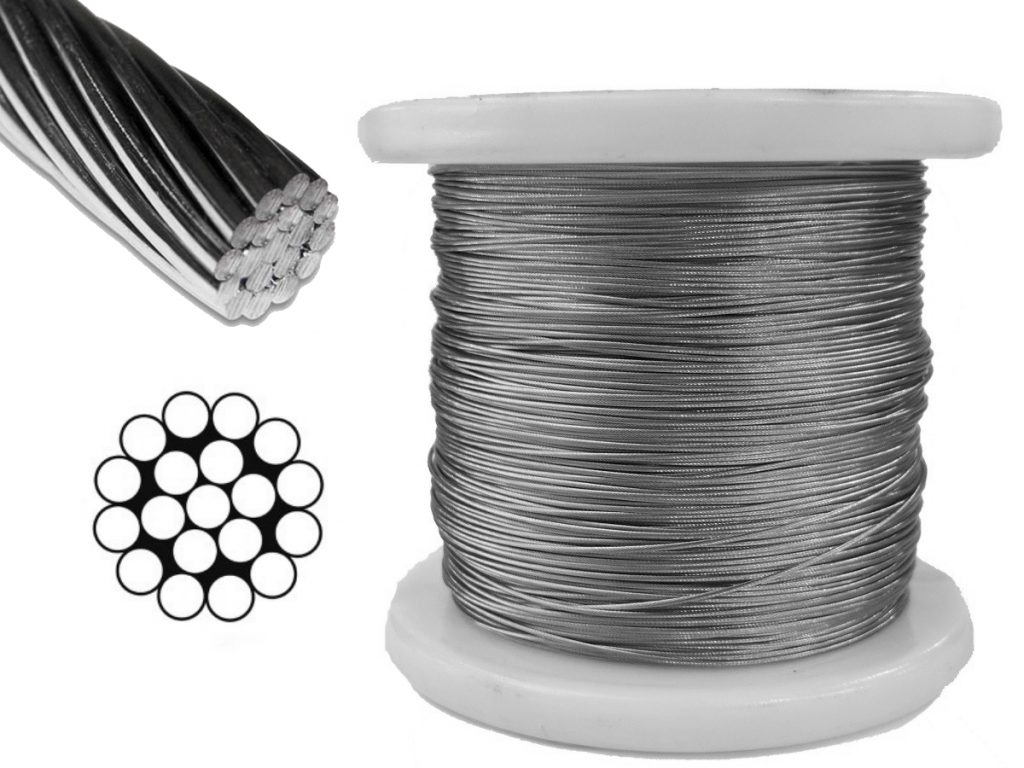 3.2mm 1×19 G316 Stainless Steel Wire Rope – Low Cost Wire