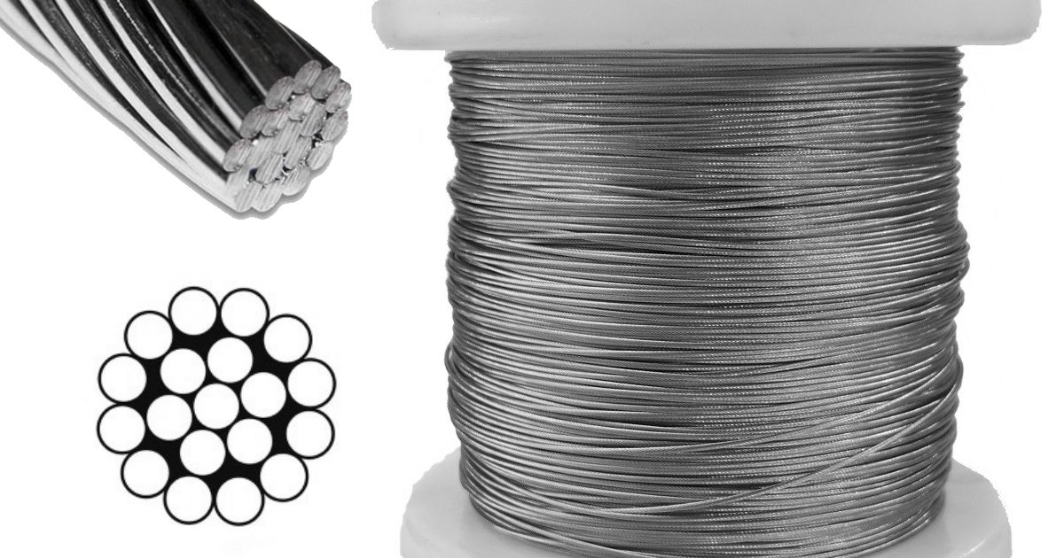 0.5mm 1x19 G316 Stainless Steel Wire Rope - Low Cost Wire
