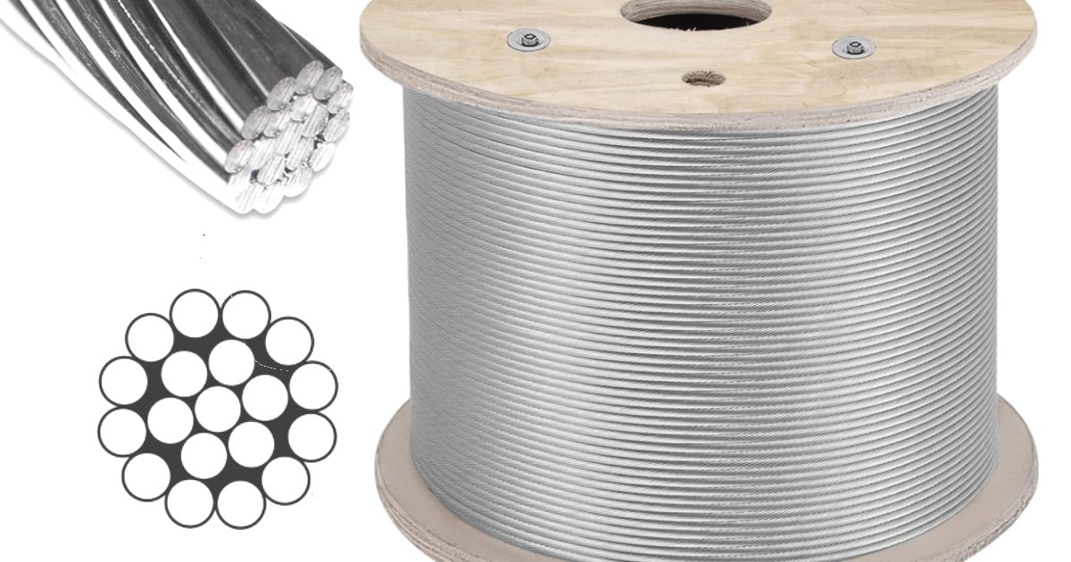 4.0mm 1x19 G316 Stainless Steel Wire Rope - Low Cost Wire