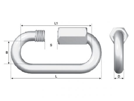 Quick Link G316 Stainless Steel ALL SIZES