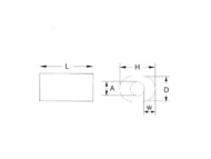 Round Ferrule Dimension Diagram