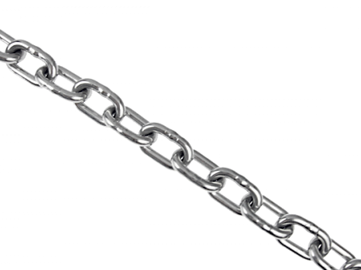 5MM Marine Grade Stainless steel Chain A4 GR316 Anti Corrosion A4 CHAIN 5mm 3/16 