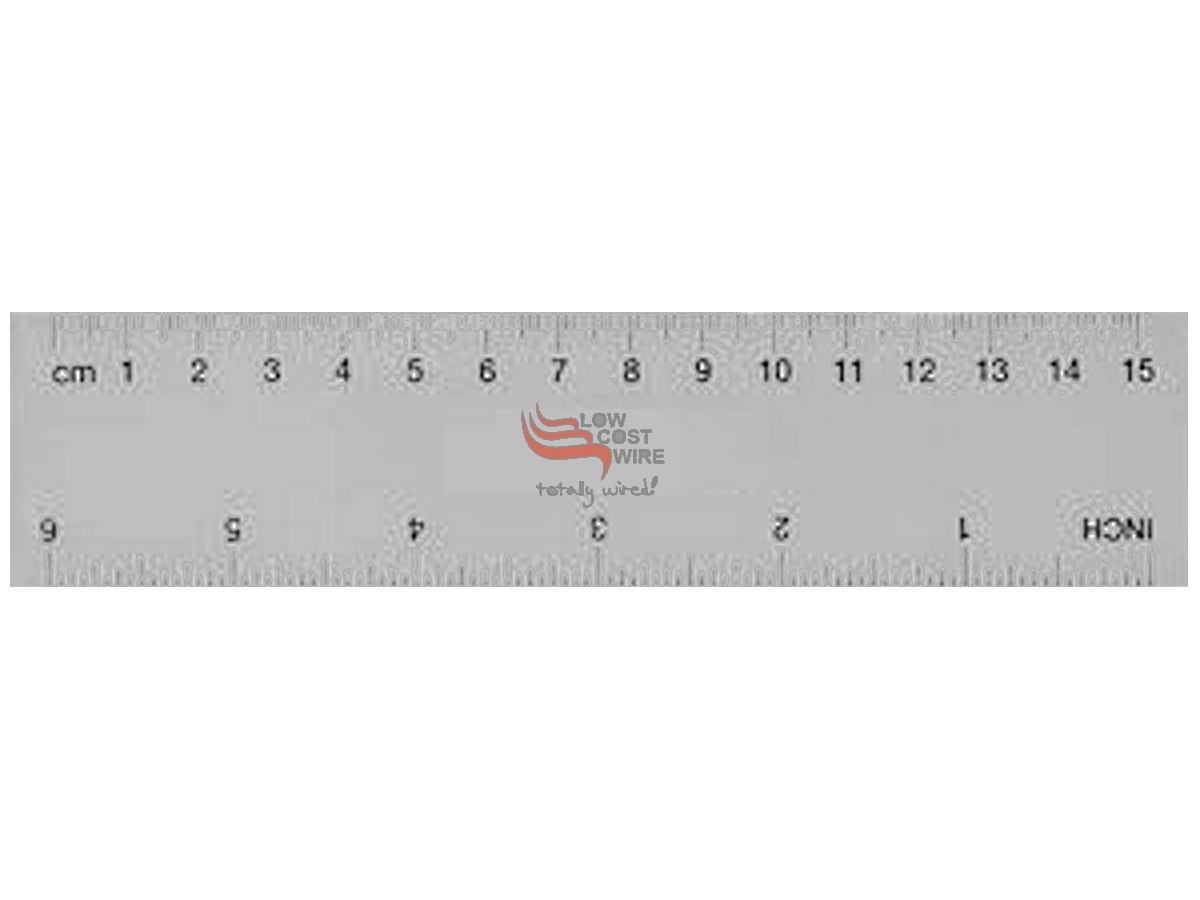 ruler measurement conversion chart