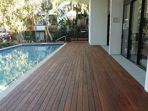OB Carpentry Deck and Pool Feature