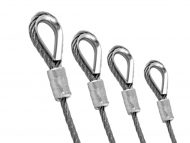 Manual Swaged Stainless Steel Wire Anchor Loop