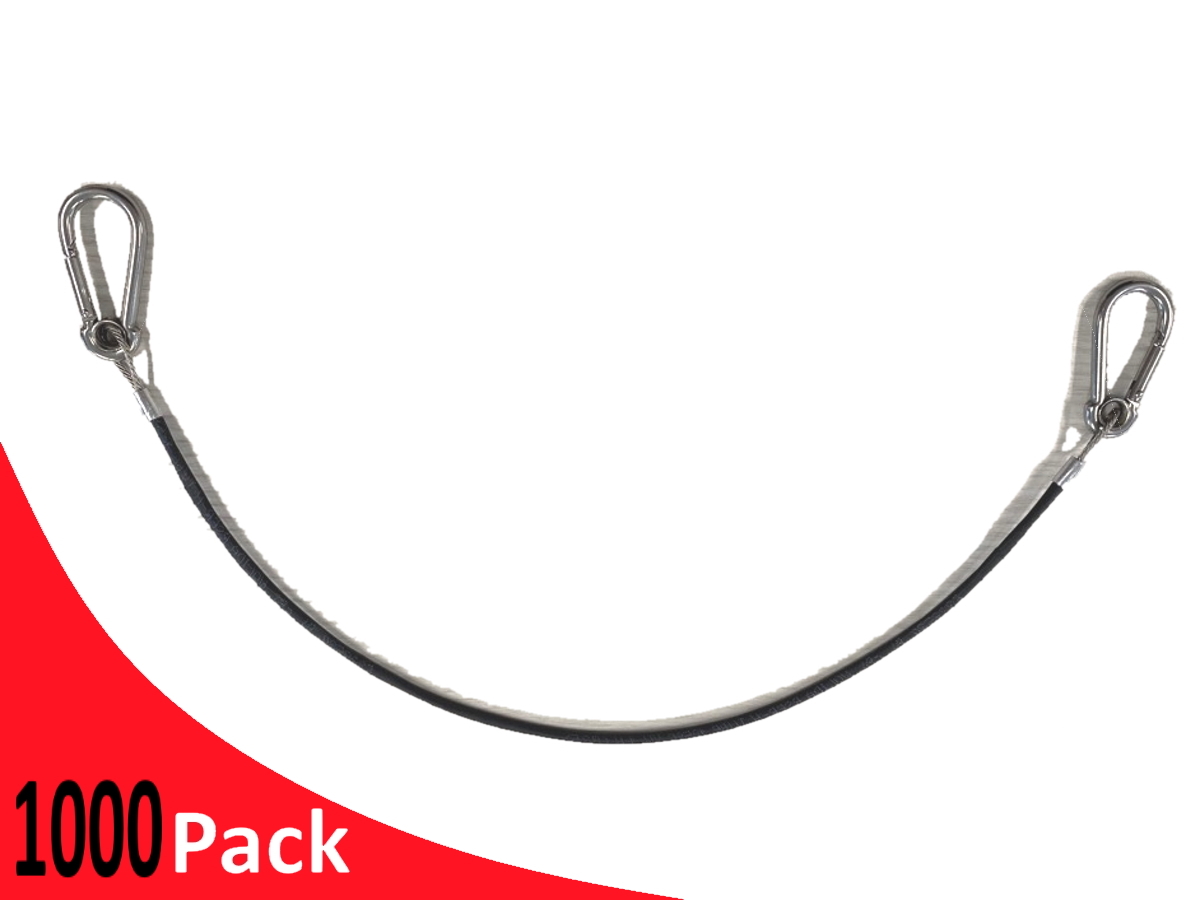 Safety Wire Black Coated 2.4mm 500mm G316 Stainless Steel TRADE PACKS ...