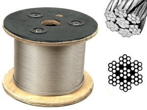 7X7 G316 Stainless Steel Wire Reel with Structure