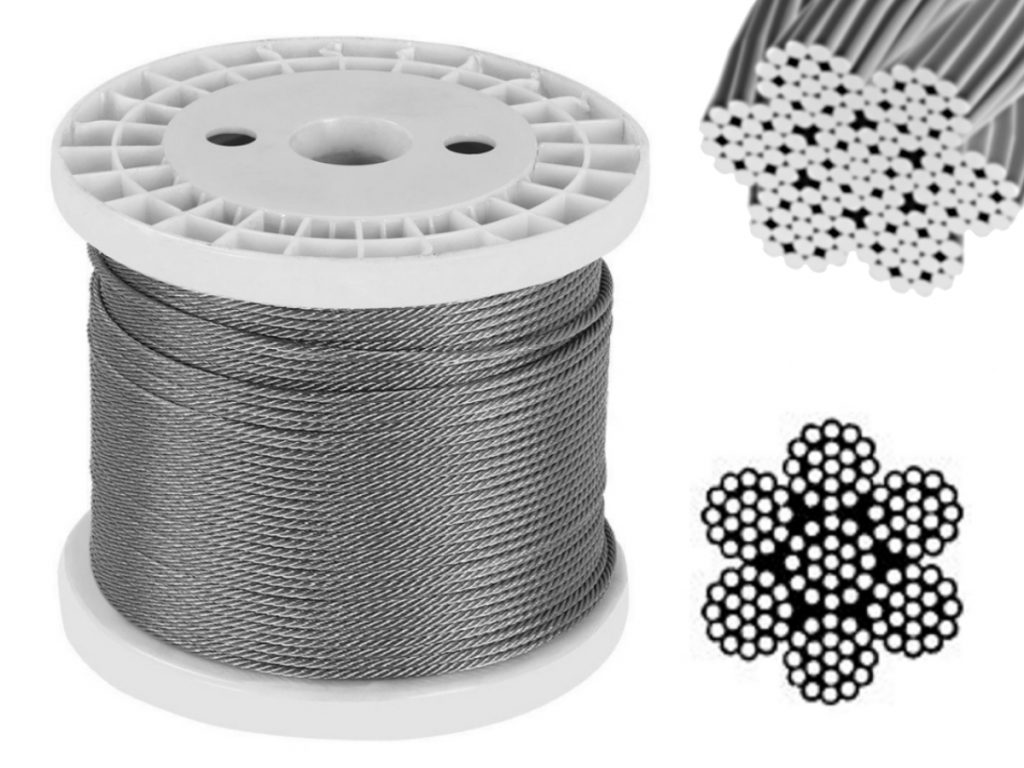 1.5mm 7x19 G316 Stainless Steel Wire Rope - Low Cost Wire