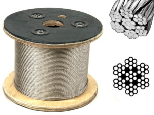 7x7 Wire Rope Reel with Structure