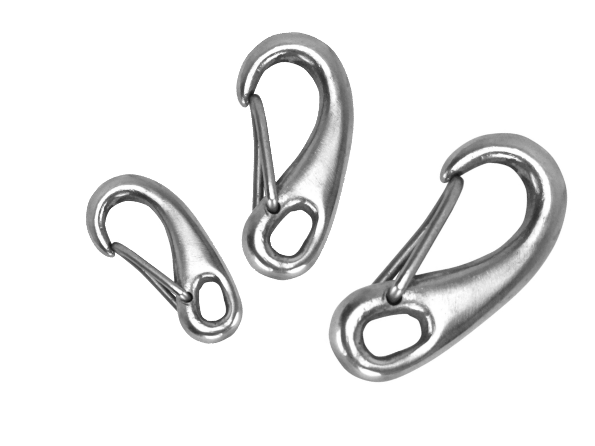 Snap Hook Cast Eye G316 Stainless Steel ALL SIZES
