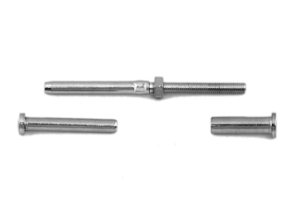 Swage Bolt Hex Adjuster Dome End Stopper SRMM - Low Cost Wire