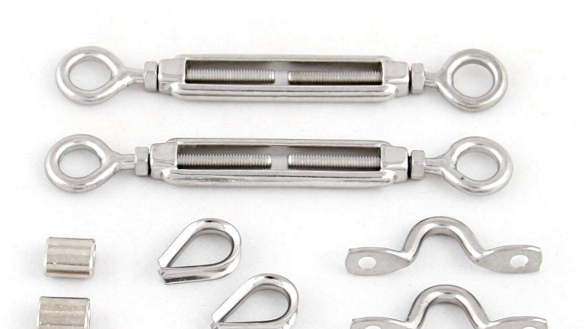 Eye Eye Turnbuckle Swage Thimble Saddle Screws LRXX – Low Cost Wire