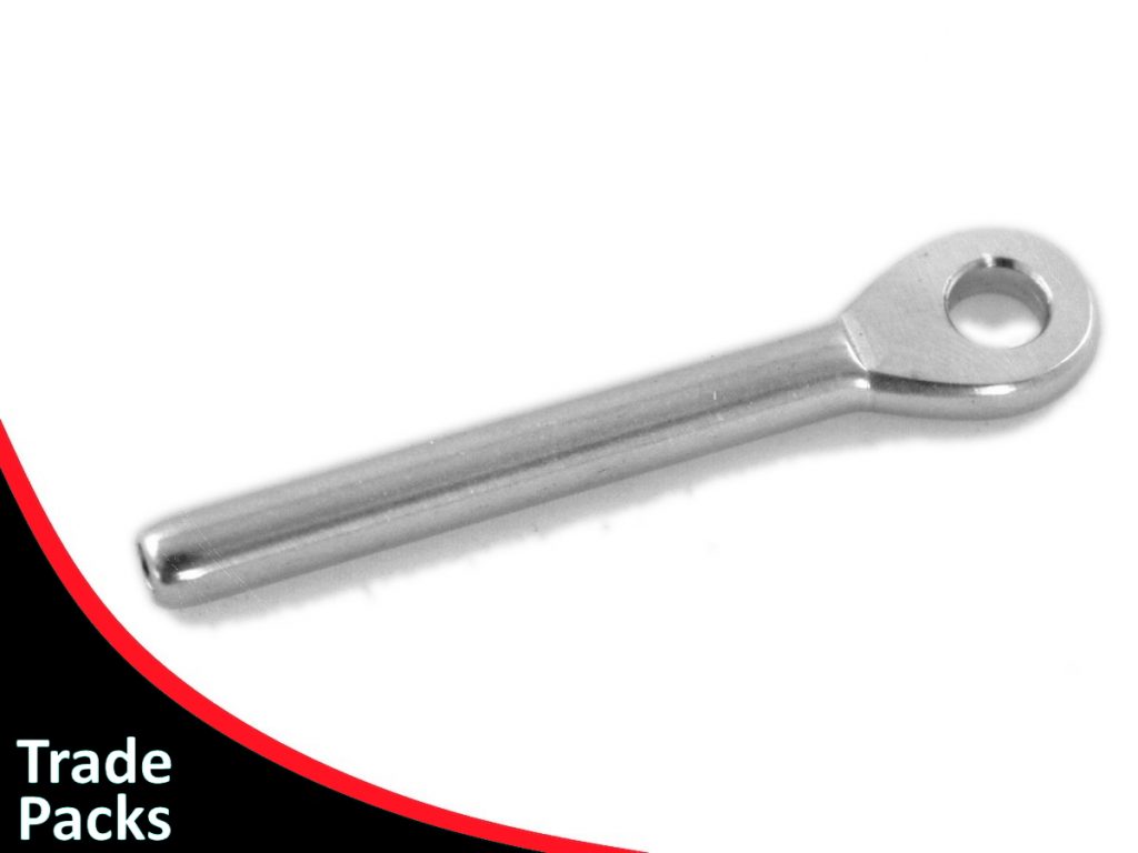 Swage Eye Terminal G316 Stainless Steel ALL SIZES