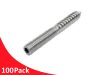 100 Pack Hex Head Double Threaded